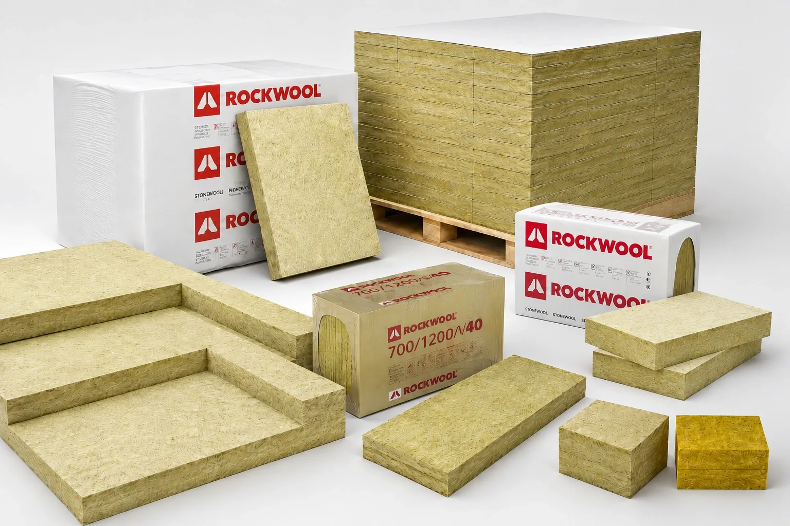 Dämmplatten und Mineralwolle für den Hochbau